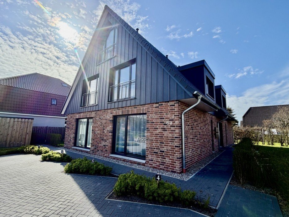 Au�enansicht Erdgeschosswohnung Norddeich