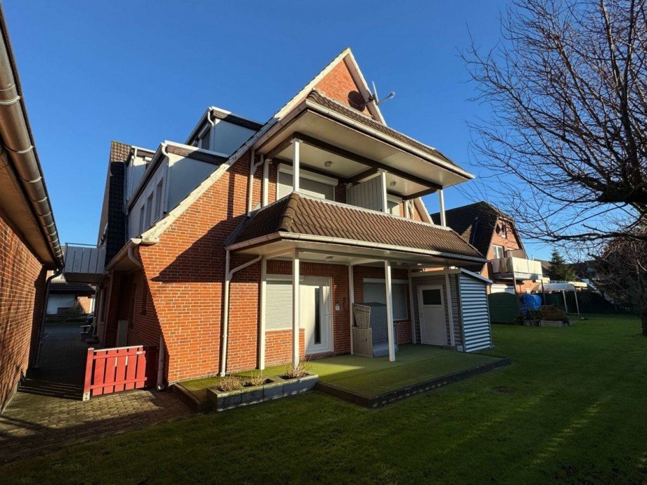 Hausansicht Etagenwohnung B�sum