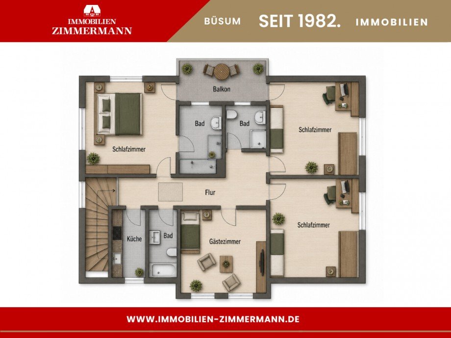 Grundriss-OG Einfamilienhaus B�sum