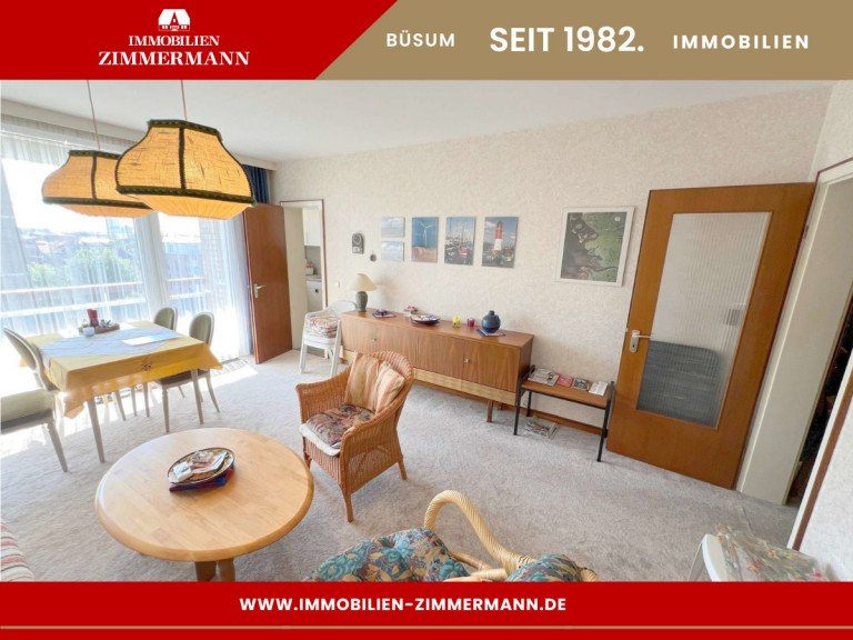 marquardt B�sum Etagenwohnung Gepflegte ETW mit seitlichem Meerblick! | 2-Zimmer ETW in sehr guter Urlaubslage!