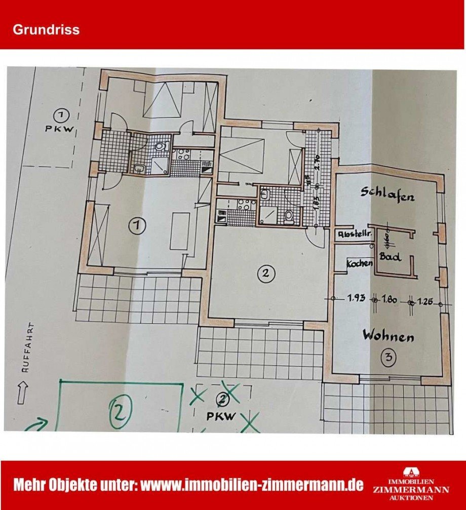 Grundriss Mehrfamilienhaus B�sum