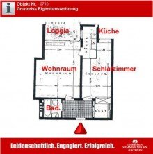 Grundriss Nordsee pur! Gepflegte 2-Zimmer-Wohnung mit Weitblick aufs Meer