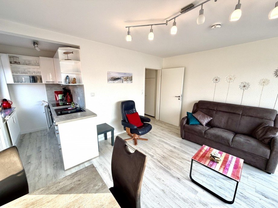 Wohnzimmer Dachgeschosswohnung B�sum