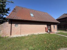 Hausansicht Ruheoase in B�sum - gro�z�giges Wohnen mit Wintergarten und Traumgarten