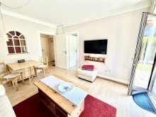 Wohnzimmer Urlaubsgef�hl das ganze Jahr - moderne Erdgeschosswohnung nahe Nordsee & Lagune