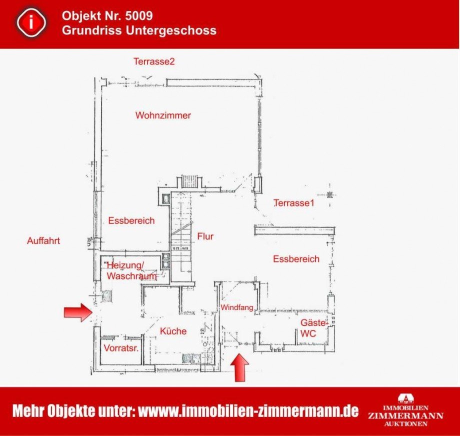 Grundriss Erdgeschoss Einfamilienhaus B�sum