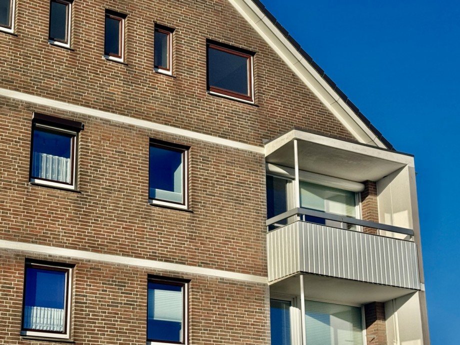 Hausansicht Etagenwohnung B�sum