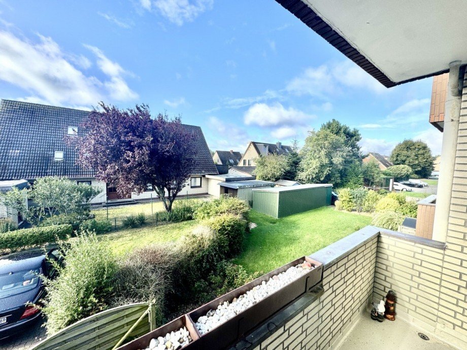 Ausblick Etagenwohnung B�sum