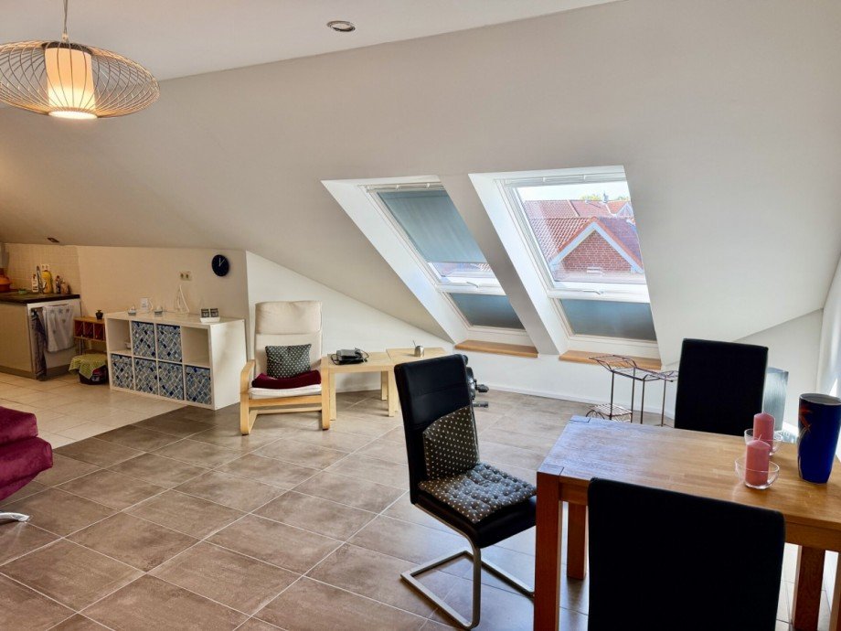 Wohnbereich Dachgeschosswohnung B�sum