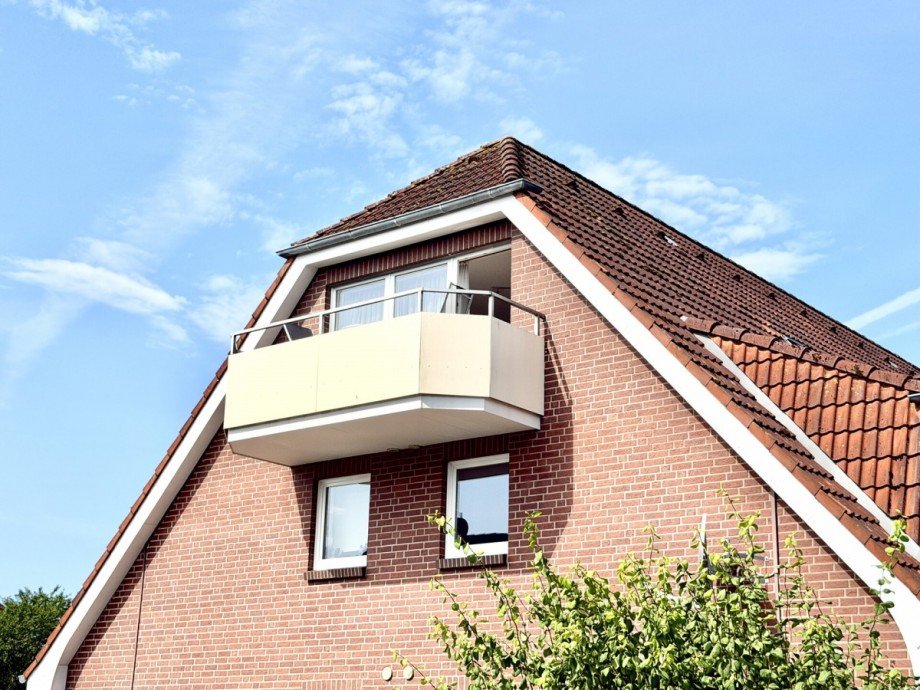 Balkonansicht Etagenwohnung B�sum