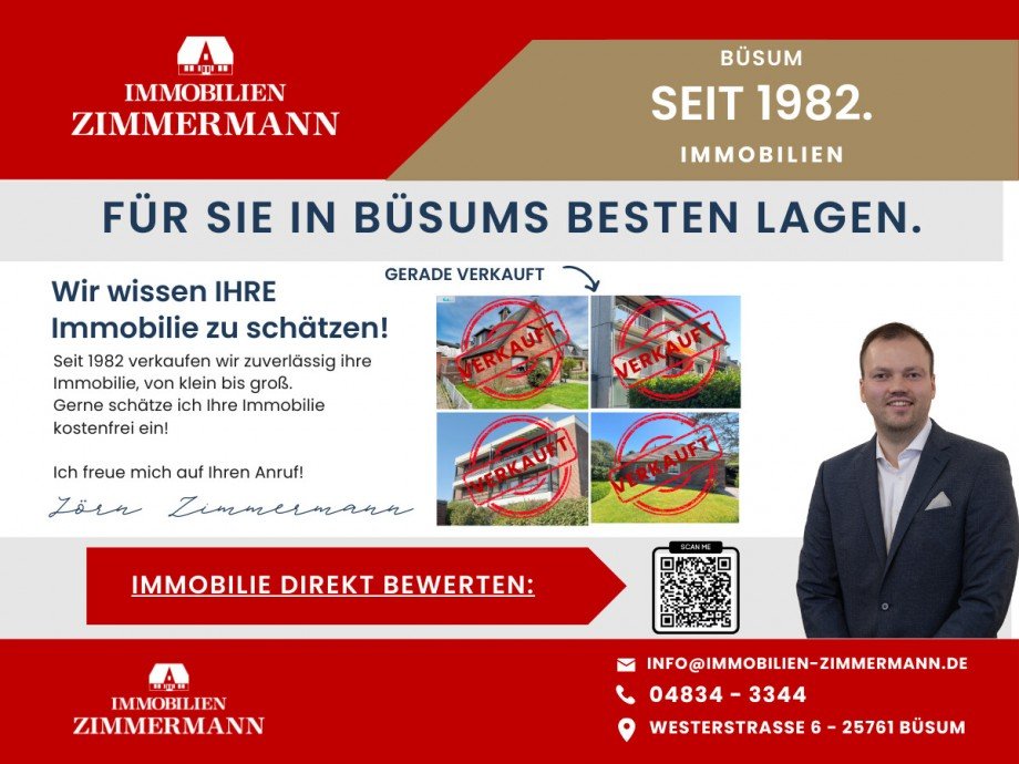 Ich bin f�r Sie da! Erdgeschosswohnung B�sum