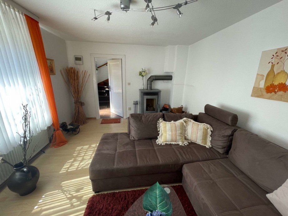 Wohnzimmer Doppelhaush�lfte B�sum