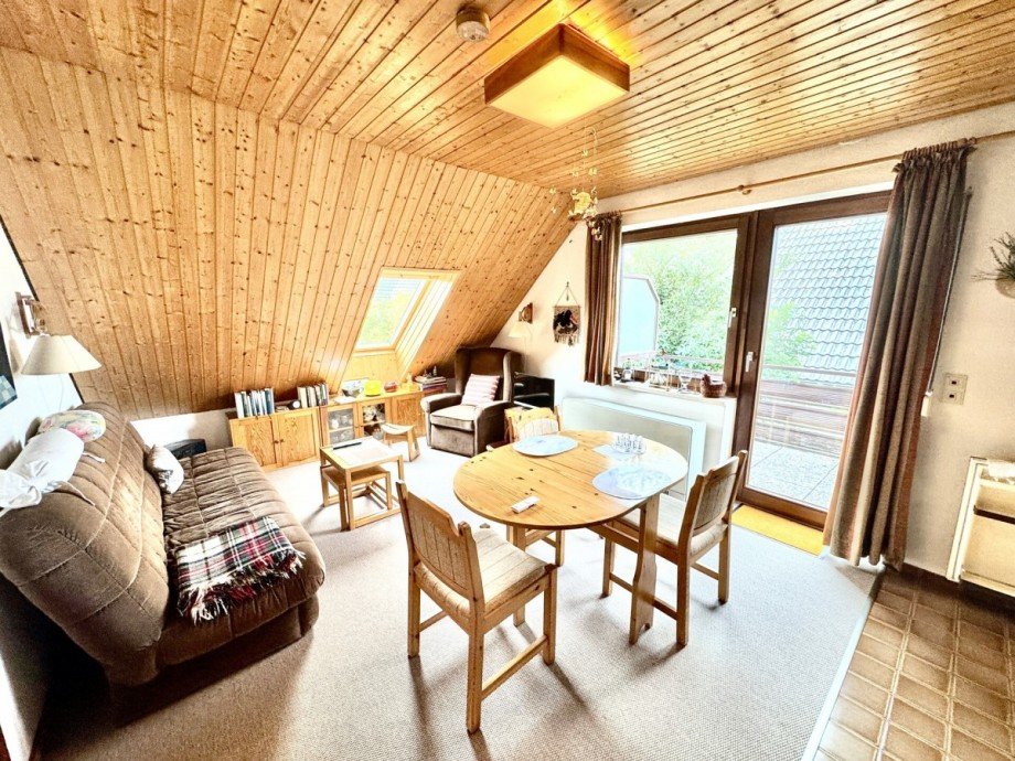 Wohnzimmer Etagenwohnung Westerdeichstrich