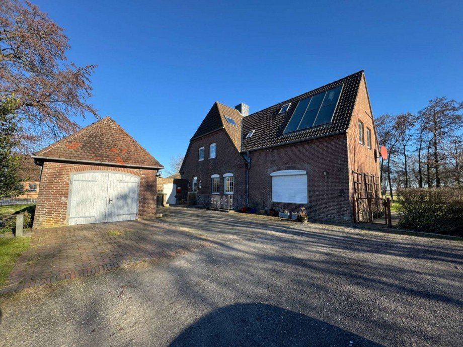 Hausansicht Haus Hedwigenkoog