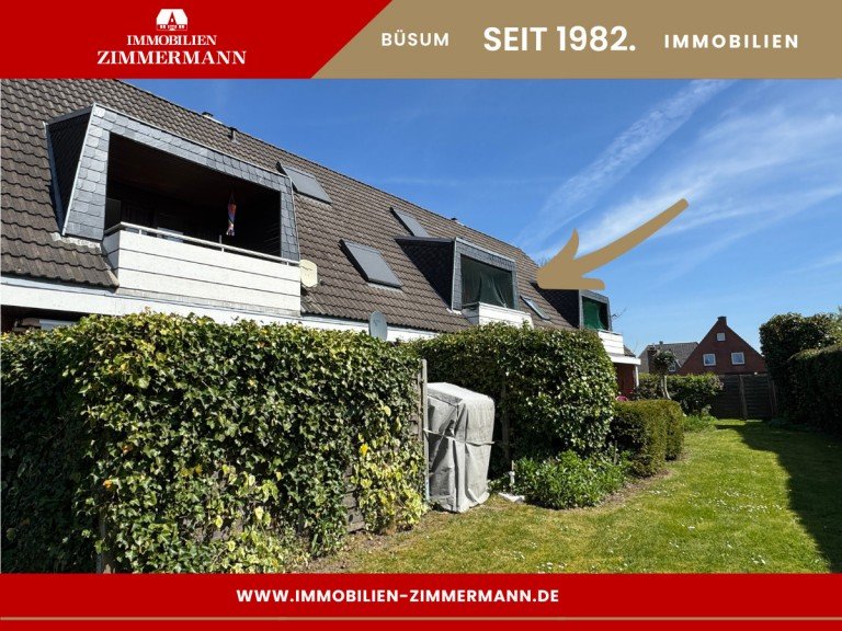 Hausansicht stinteck Dachgeschosswohnung Charmante, lichtdurchflutete 1-Zimmer-DG-Wohnung mit Abstellraum