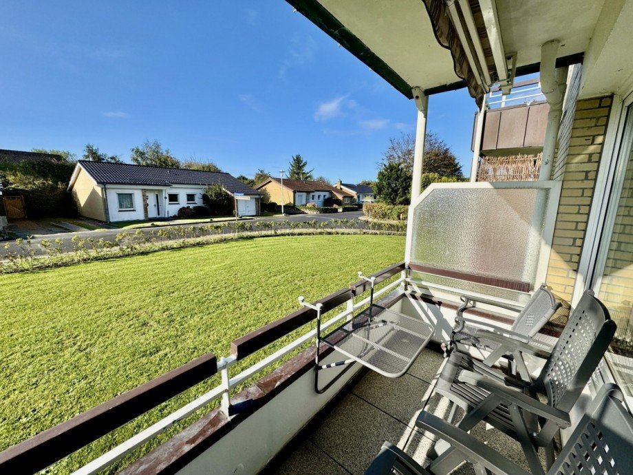 Balkon Erdgeschosswohnung B�sum