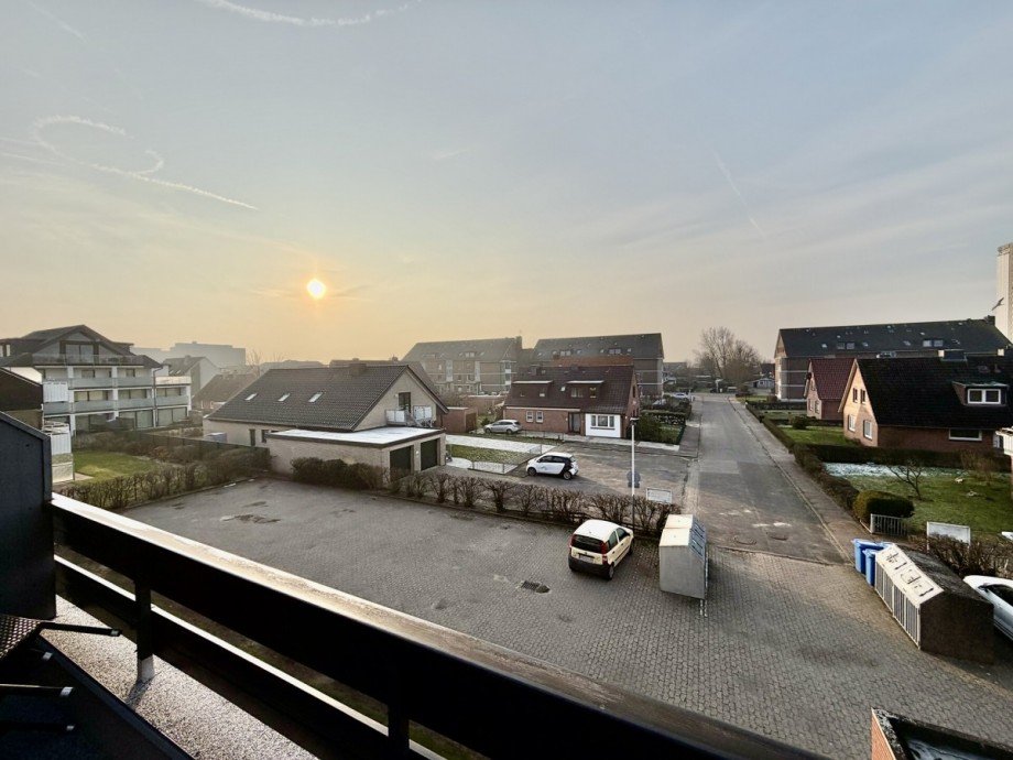 Ausblick Balkon Dachgeschosswohnung B�sum