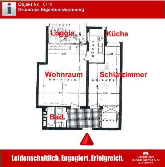 Grundriss Etagenwohnung B�sum