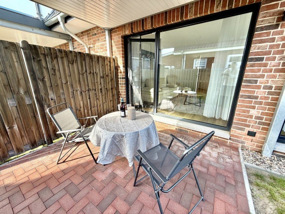 Terrasse Erdgeschosswohnung Norddeich