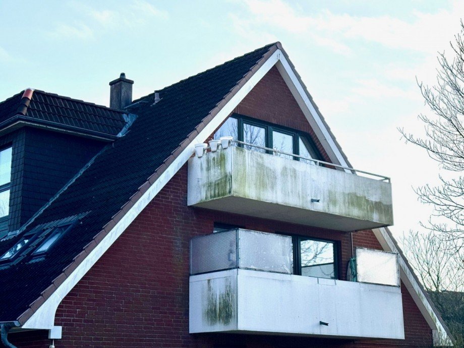 Hausansicht Etagenwohnung B�sum