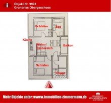Grundriss Obergeschoss Exquisites Holidayhome! | 6-Zimmer DHH mit 2 FEWOS in bester Urlaubslage unweit von B�sum!
