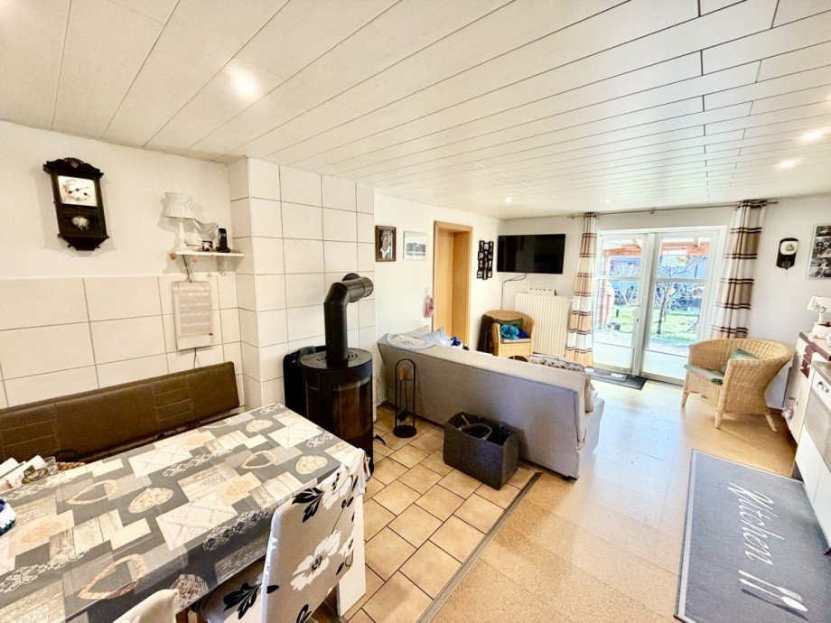 Wohnzimmer Doppelhaush�lfte Westerdeichstrich