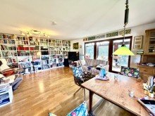 Wohnzimmer Ruheoase in B�sum - gro�z�giges Wohnen mit Wintergarten und Traumgarten