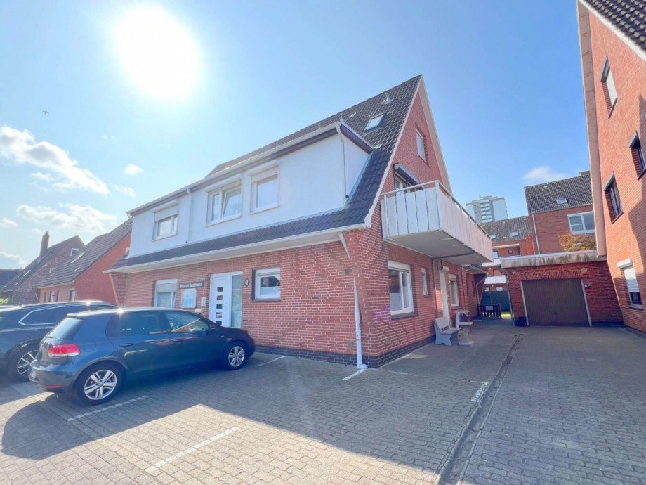 Hausansicht Etagenwohnung B�sum