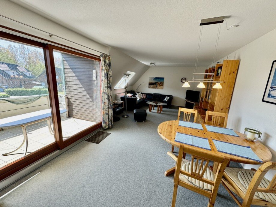 Wohnzimmer Dachgeschosswohnung stinteck