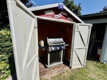 Grillecke Ruheoase in B�sum - gro�z�giges Wohnen mit Wintergarten und Traumgarten