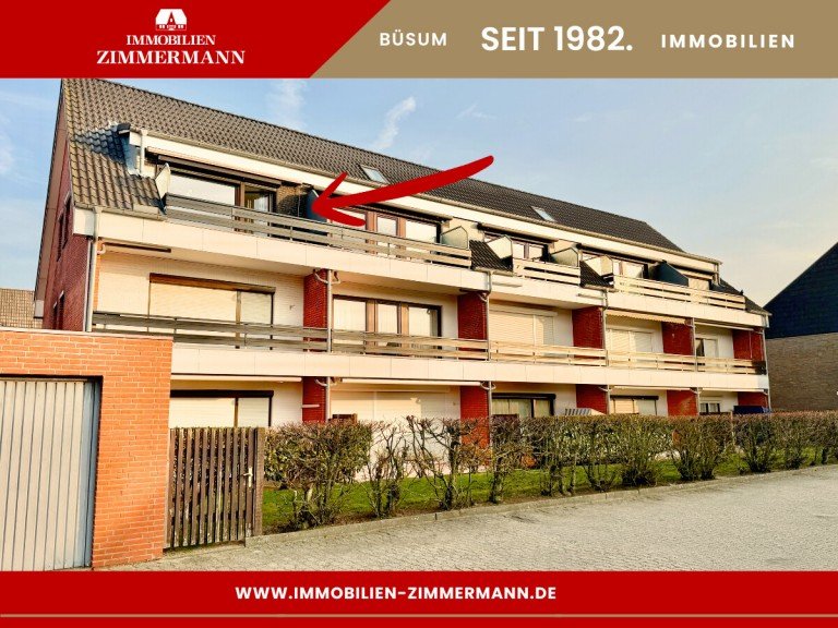 Hausansicht B�sum Dachgeschosswohnung Mehr Sonne. Mehr Ruhe. Mehr B�sum.
