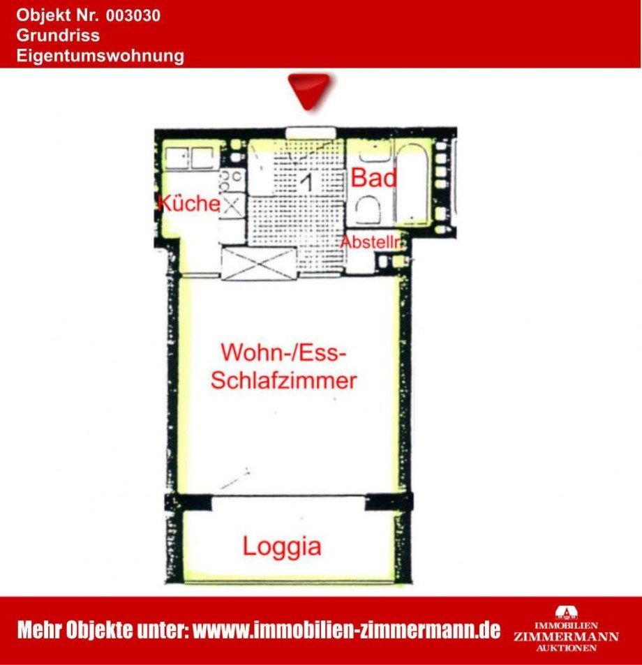 Grundriss Etagenwohnung B�sum