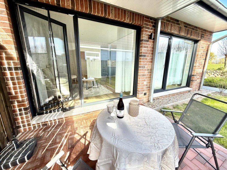 Terrasse Erdgeschosswohnung Norddeich