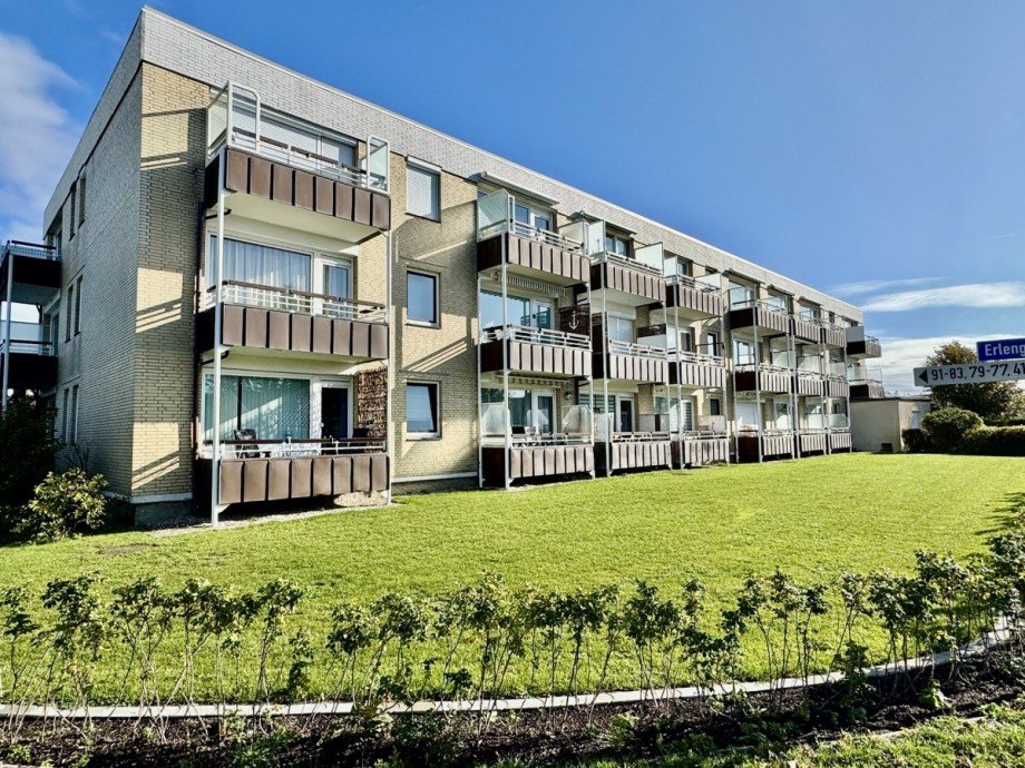 Hausansicht Erdgeschosswohnung B�sum