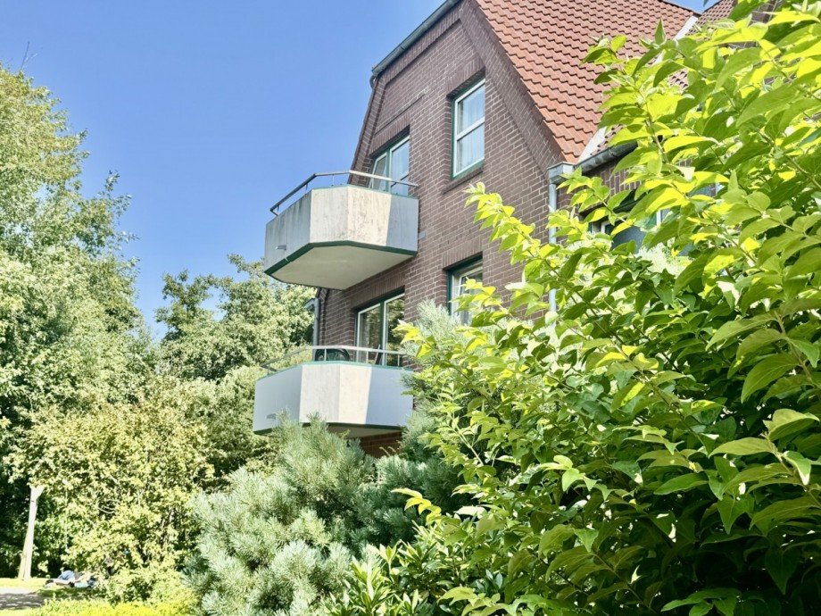 Hausansicht Etagenwohnung B�sum