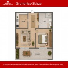 Grundriss Urlaubsgef�hl das ganze Jahr - moderne Erdgeschosswohnung nahe Nordsee & Lagune