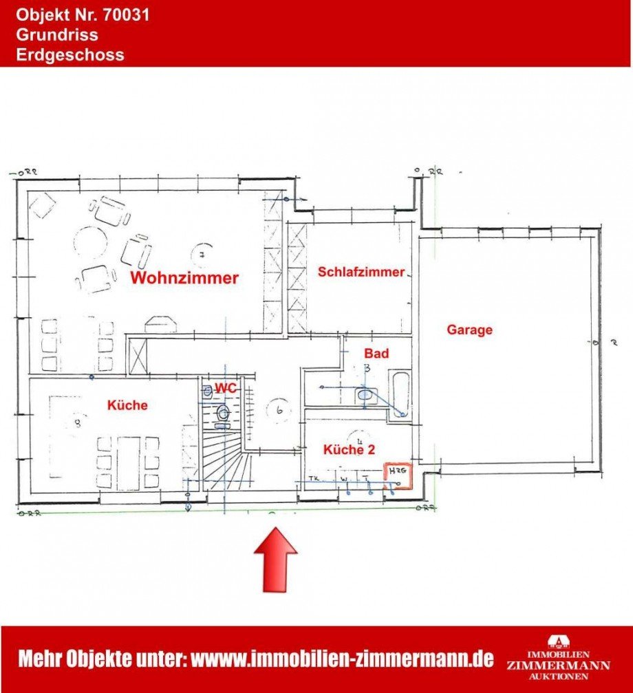 Grundriss Erdgeschoss Einfamilienhaus B�sum