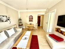Wohnzimmer Urlaubsgef�hl das ganze Jahr - moderne Erdgeschosswohnung nahe Nordsee & Lagune