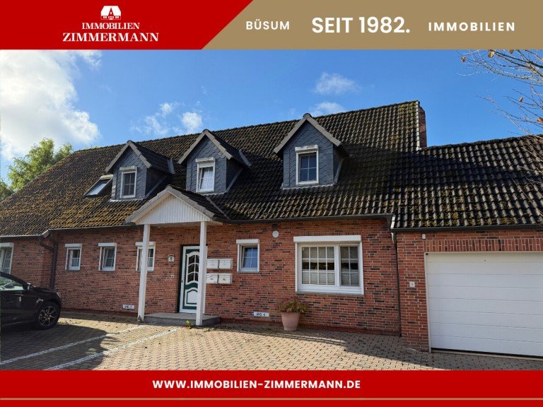 Ansicht B�sum Dachgeschosswohnung Nordsee-Investment in B�sum - vermietete Wohnung mit Loggia