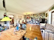 Wohnzimmer Ruheoase in B�sum - gro�z�giges Wohnen mit Wintergarten und Traumgarten
