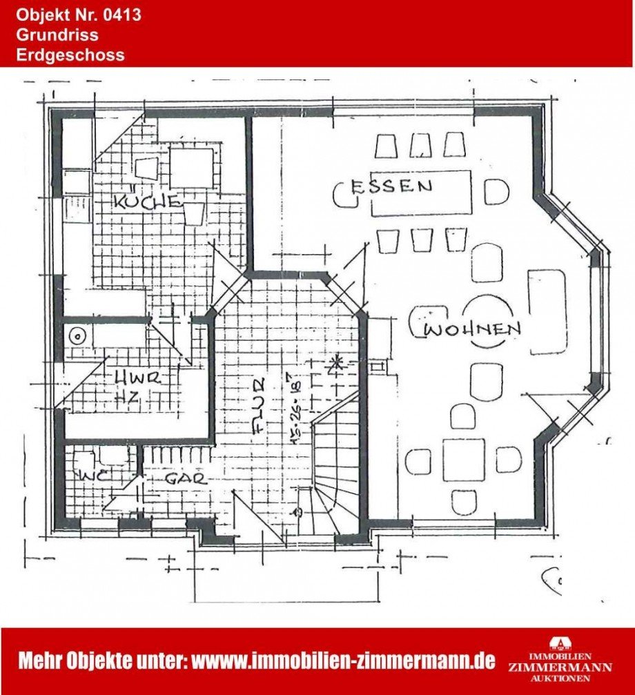 Grundriss Erdgeschoss Einfamilienhaus B�sum